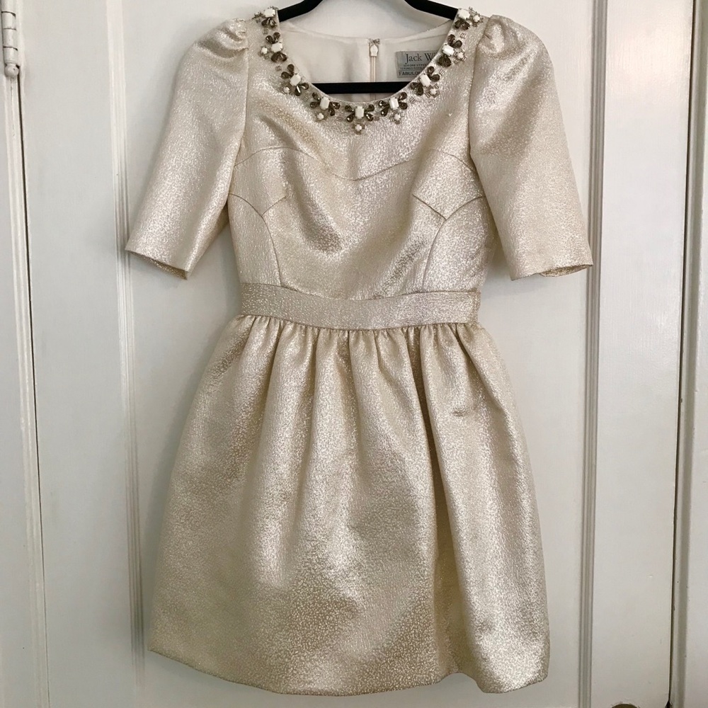 Jack Wills metallic dress